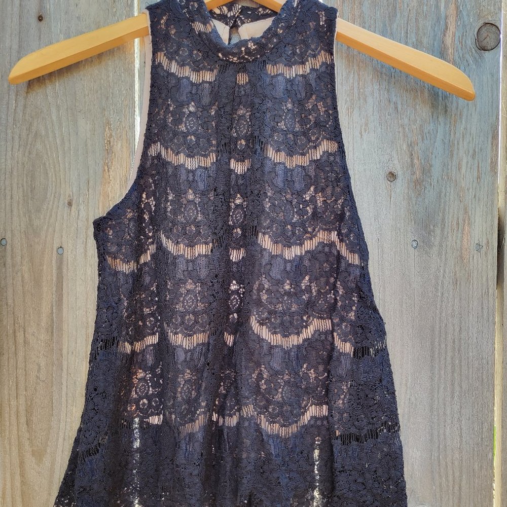 Lace Halter Top